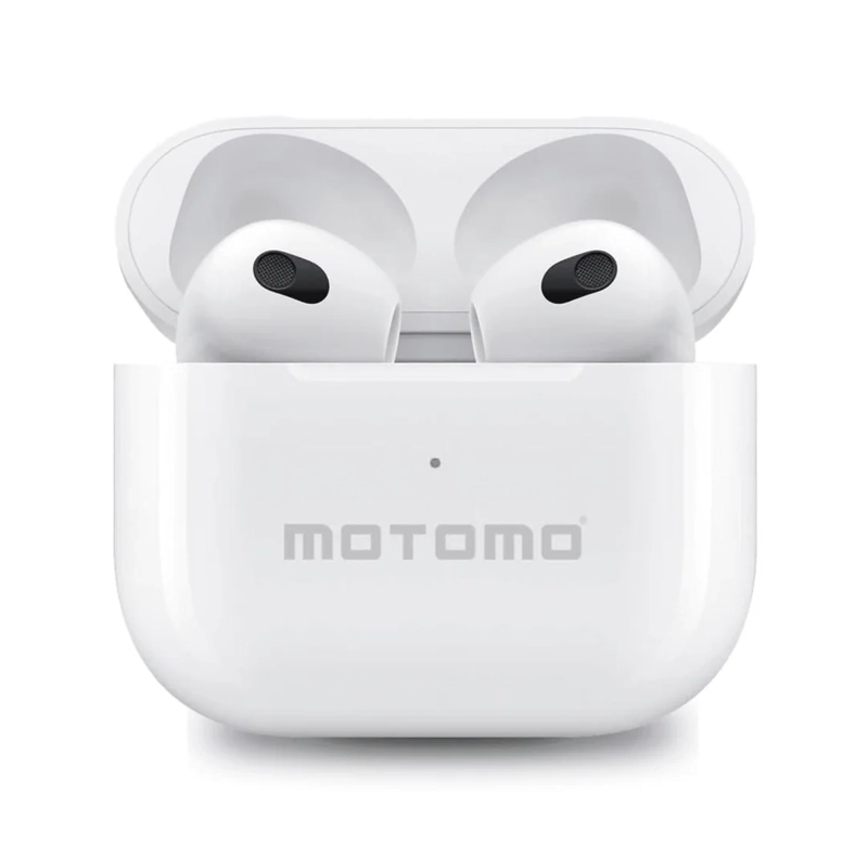 AUDIFONOS INALAMBRICOS MOTOMO AIR 3 BLANCO - 1