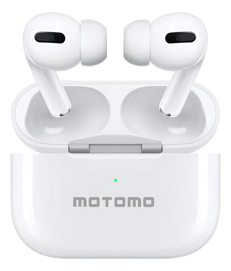 AUDIFONOS INALAMBRICOS MOTOMO AIR PRO BLANCO - 1