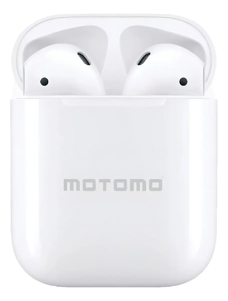 AUDIFONOS INALAMBRICOS MOTOMO AIR 2 BLANCO - 1