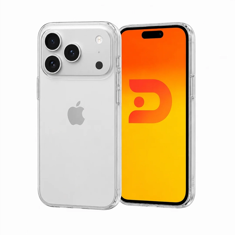 CARCASA TRANSPARENTE PARA IPHONE 17 PRO MAX - 1