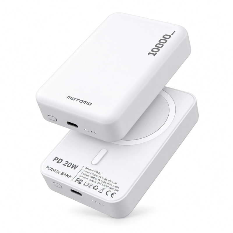 POWER BANK CON MAGSAFE BLANCO 10.000 MAH - 1