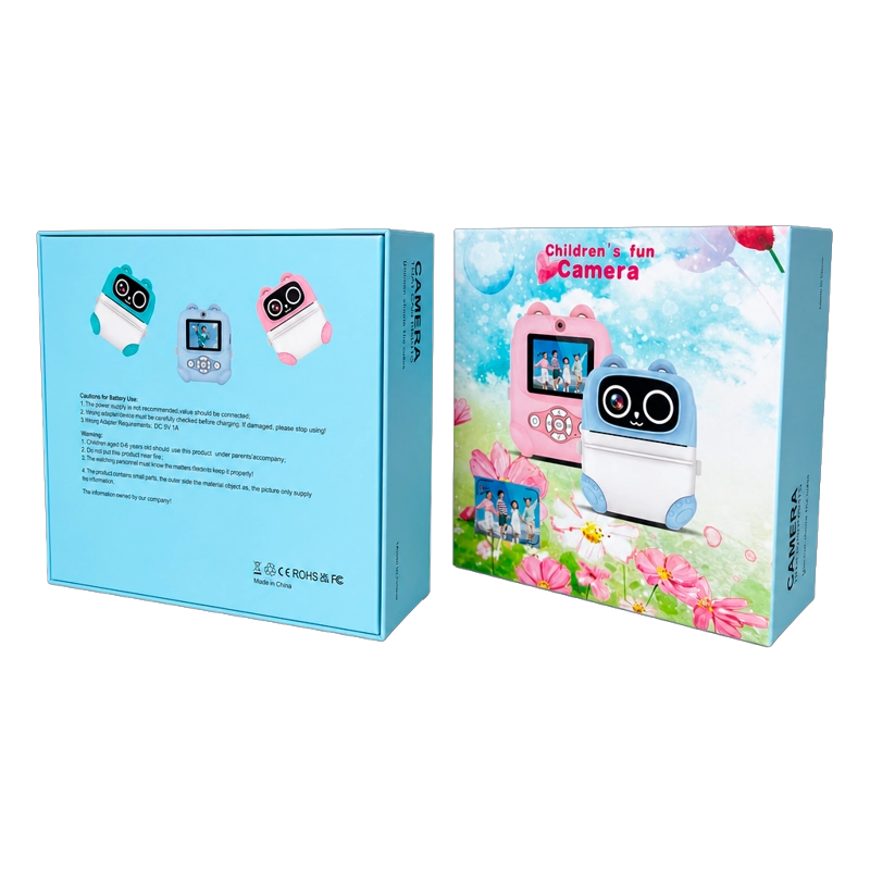 CAMARA DIGITAL INSTANTANEA NIÑOS OSITOS CELESTE - 1