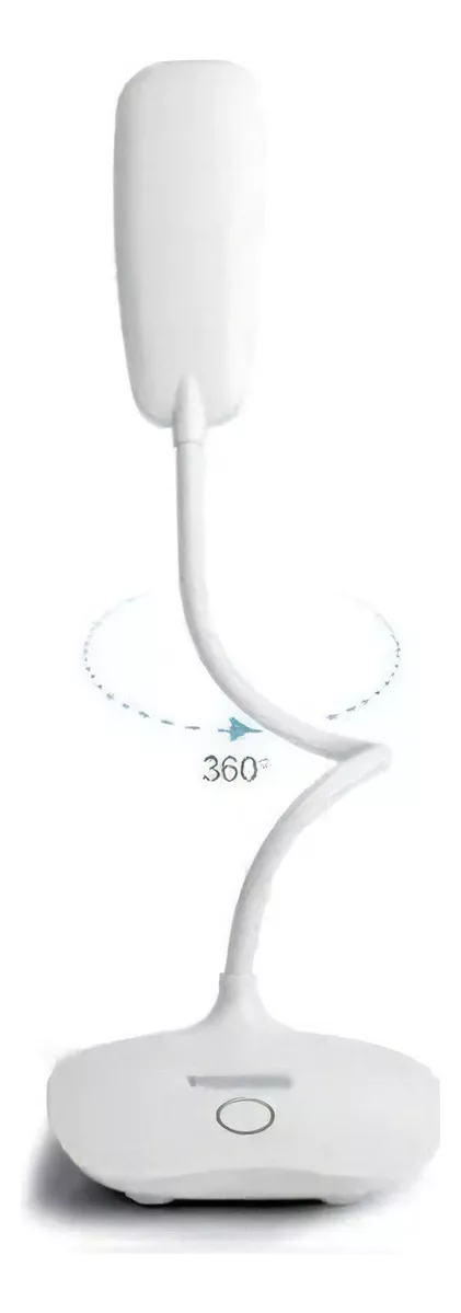 MINI LÁMPARA FLEXIBLE LED DE ESCRITORIO DE 3 TONOS RECARGABLE - 2