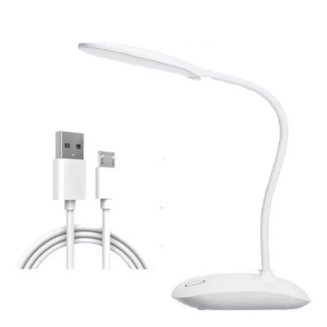 MINI LÁMPARA FLEXIBLE LED DE ESCRITORIO DE 3 TONOS RECARGABLE - 3