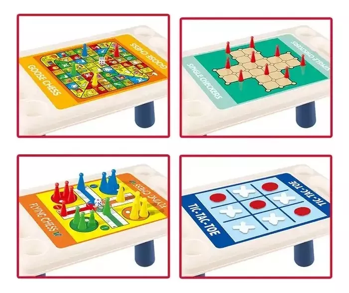 JUEGO DE MESA 11 EN 1 PARA NIÑOS - 4