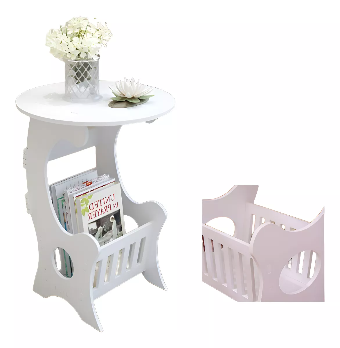 MESA ORGANIZADOR MULTIUSO Y DECORACION - 1