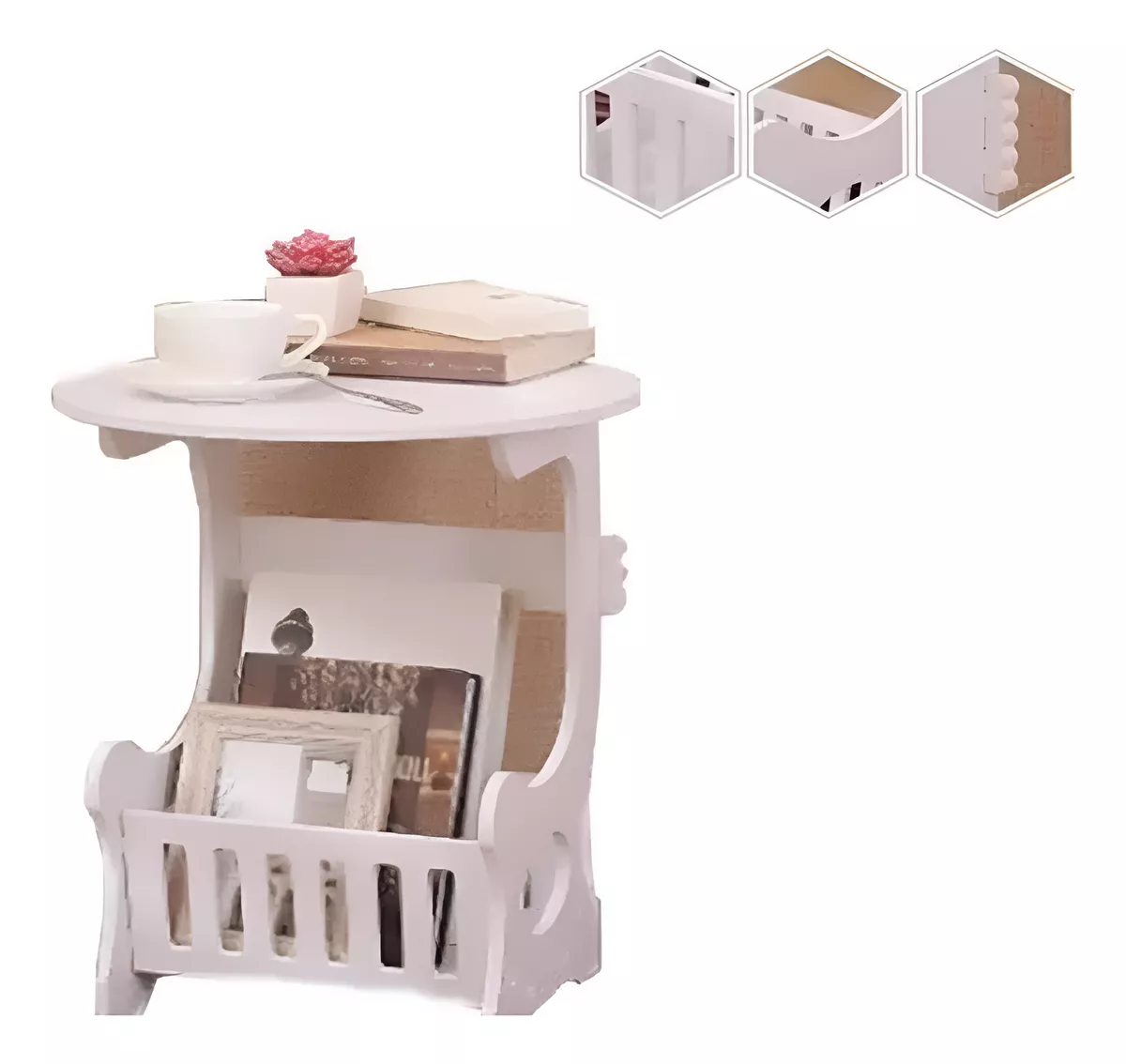 MESA ORGANIZADOR MULTIUSO Y DECORACION - 2