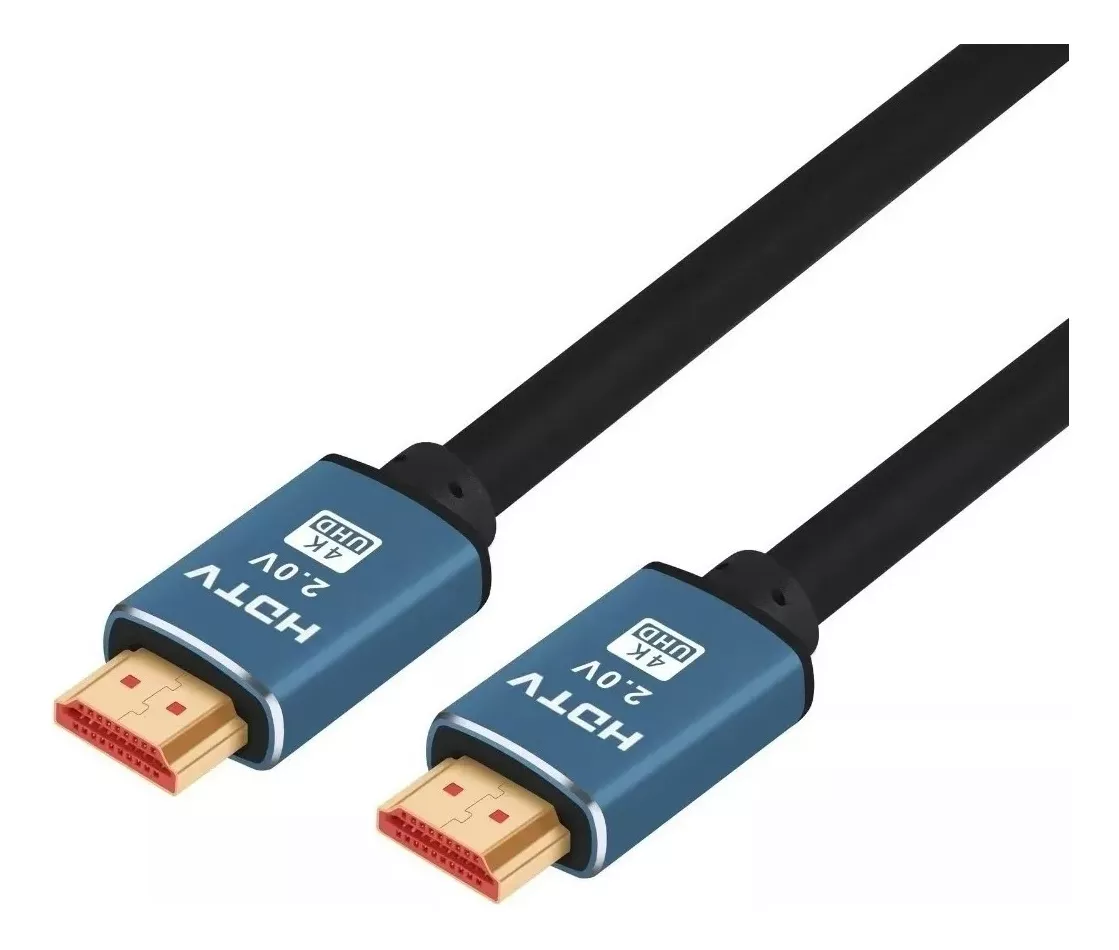 CABLE HDMI FULL HD DE 3 METROS REFORZADO Y RECUBIERTO - 1