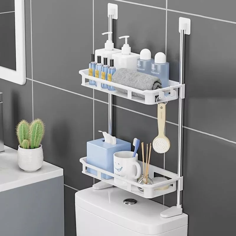 ESTANTE ORGANIZADOR DE BAÑO INODORO REPISA - 3