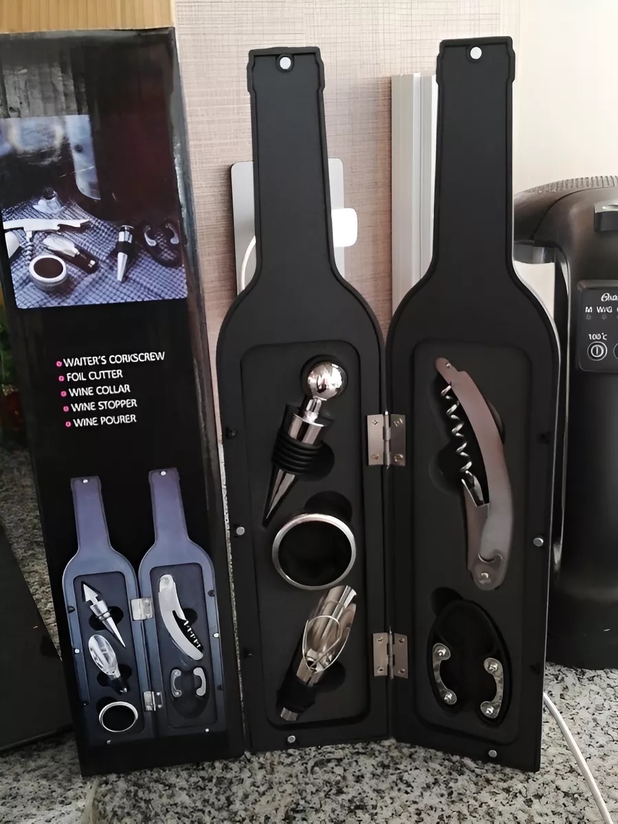 KIT DE ACCESORIOS PARA VINOS DE 5 PIEZAS - 2