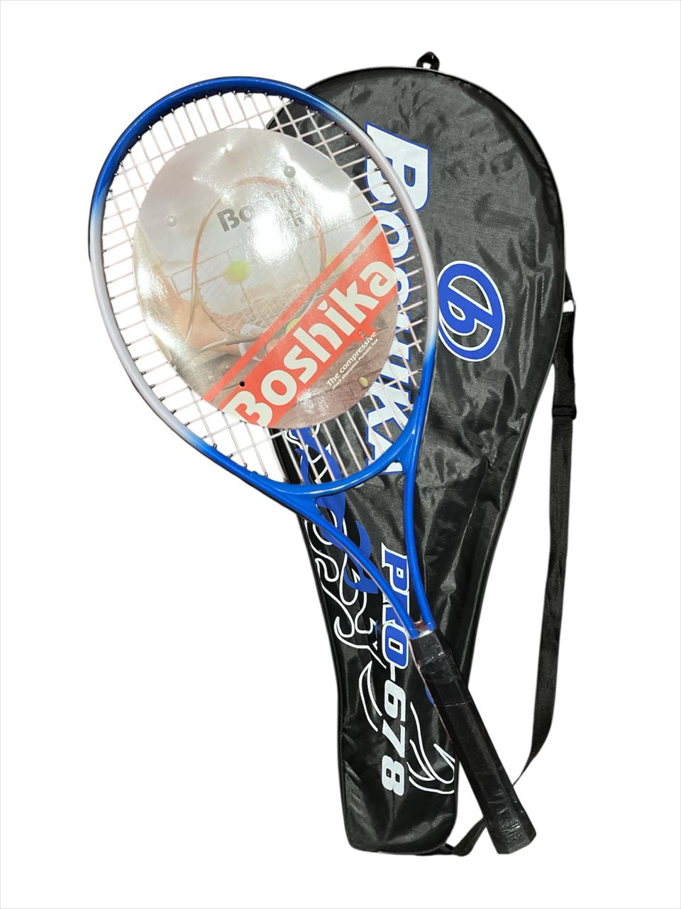 RAQUETA DE TENIS PARA NIÑOS O ADULTOS AZUL O ROJO - 1