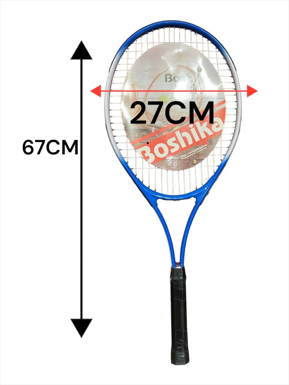 RAQUETA DE TENIS PARA NIÑOS O ADULTOS AZUL O ROJO - 2