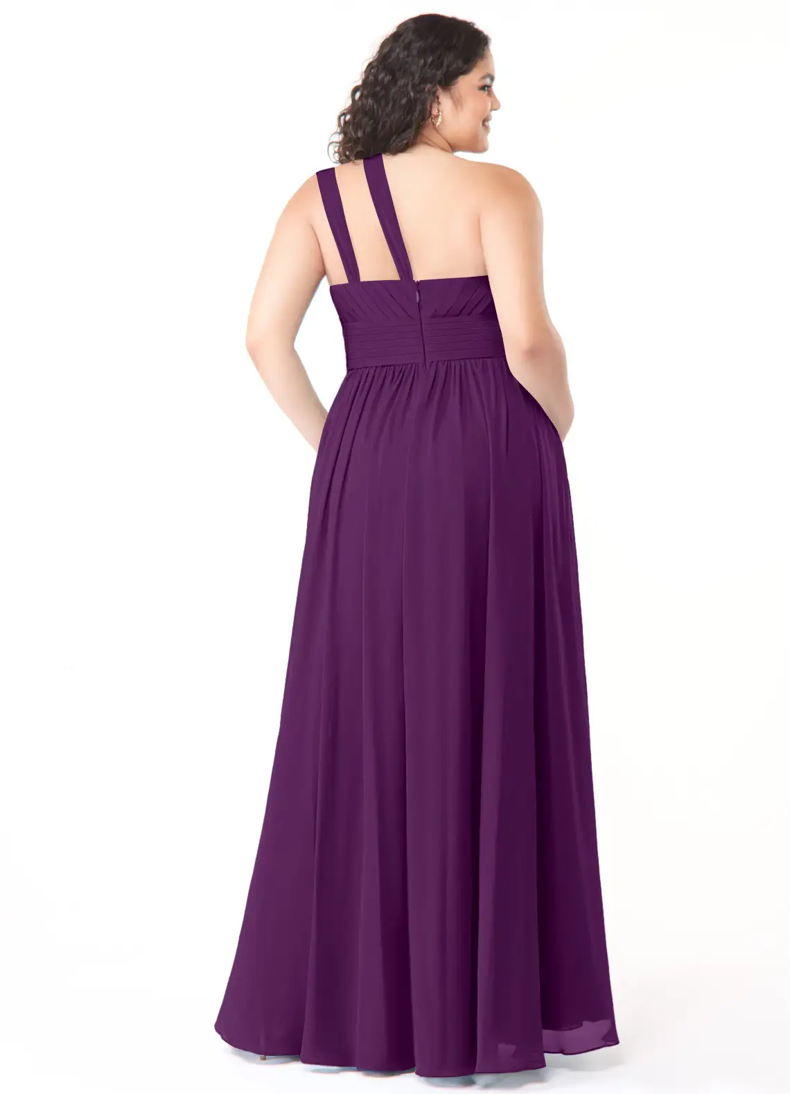 VESTIDO DE FIESTA MUJER CON HOMBRO - 3
