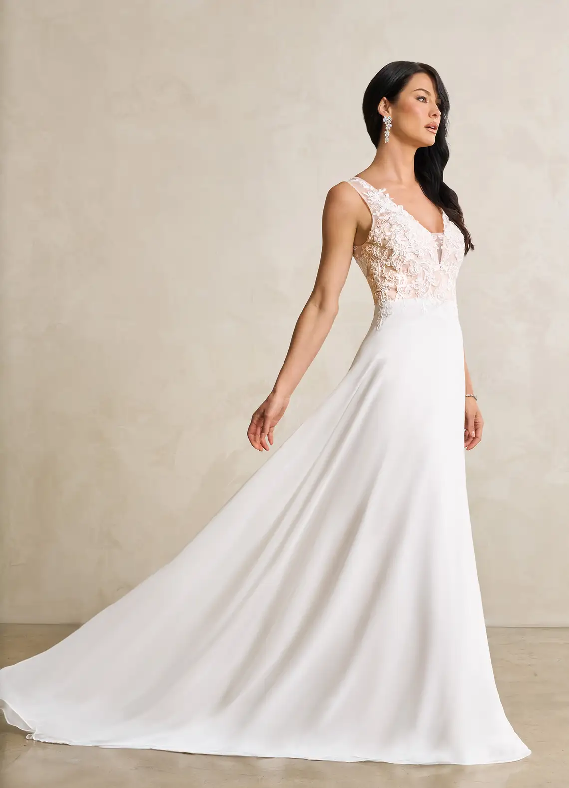 VESTIDO DE NOVIA BLANCO NUDE - 2