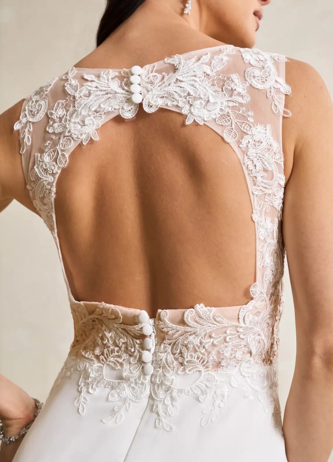 VESTIDO DE NOVIA BLANCO NUDE - 5