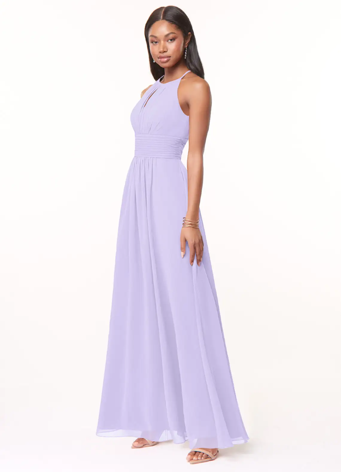 VESTIDO PARA DAMA DE HONOR LARGO - 3