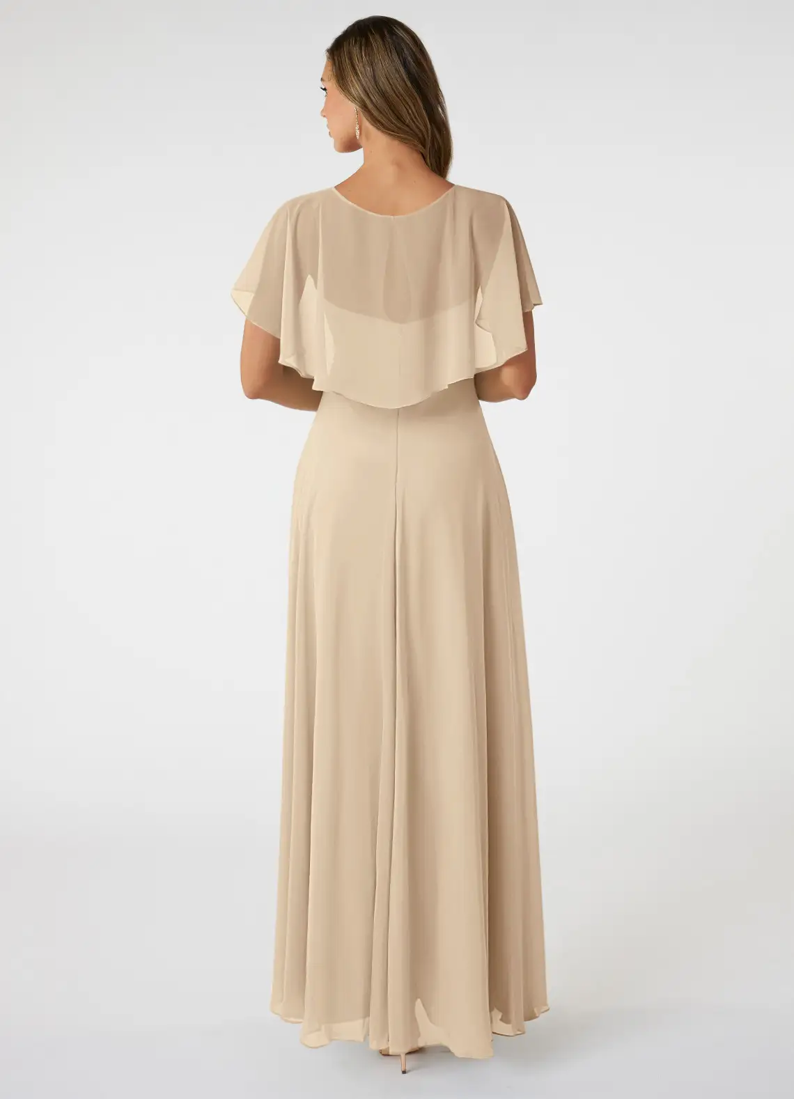 VESTIDO DE FIESTA MUJER LARGO DAMA DE HONOR ELEGANTE CEREMONIA Y GALA - 2