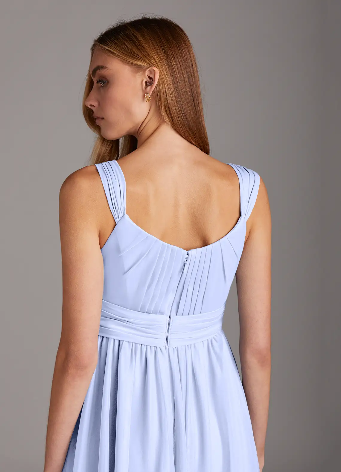 VESTIDO DE FIESTA LARGO DE MATERNIDAD PLUS SIZE - 5