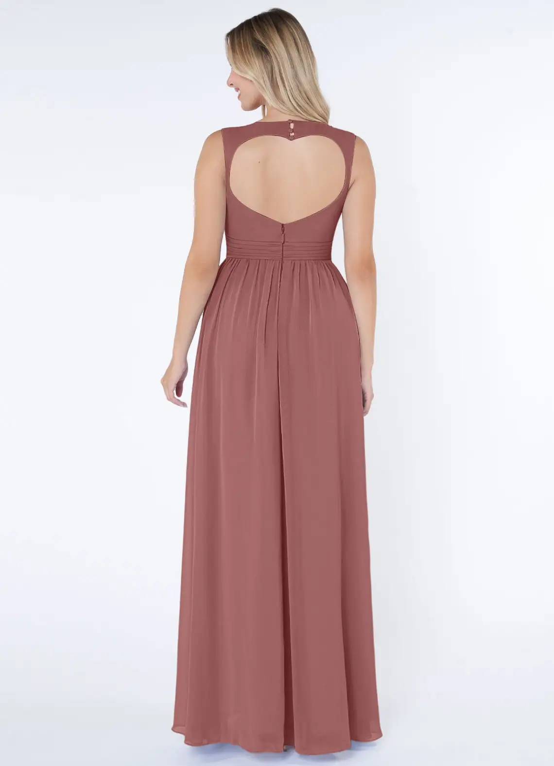 VESTIDO MUJER LARGO PARA DAMAS DE HONOR Y CEREMONIAS - 2