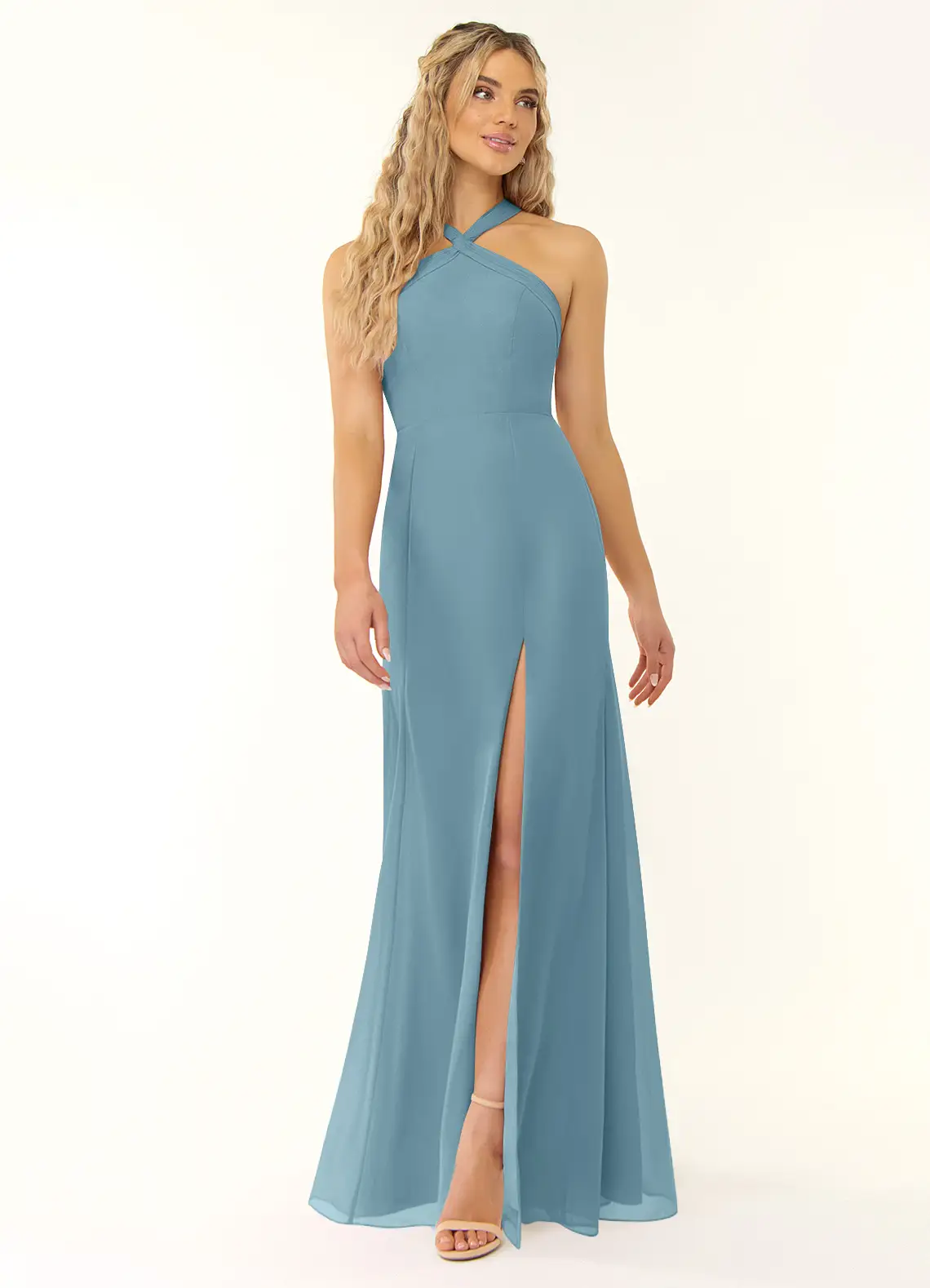 VESTIDO DE FIESTA LARGO PARA GALA Y CEREMONIA - 1