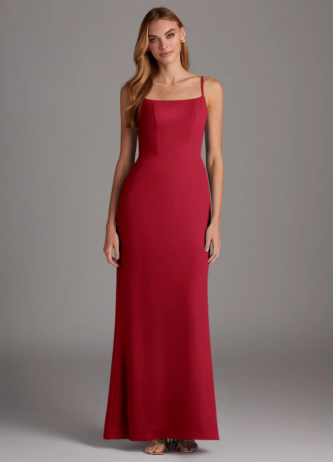 VESTIDO DE FIESTA LARGO PARA CEREMONIA DAMA DE HONOR - 1