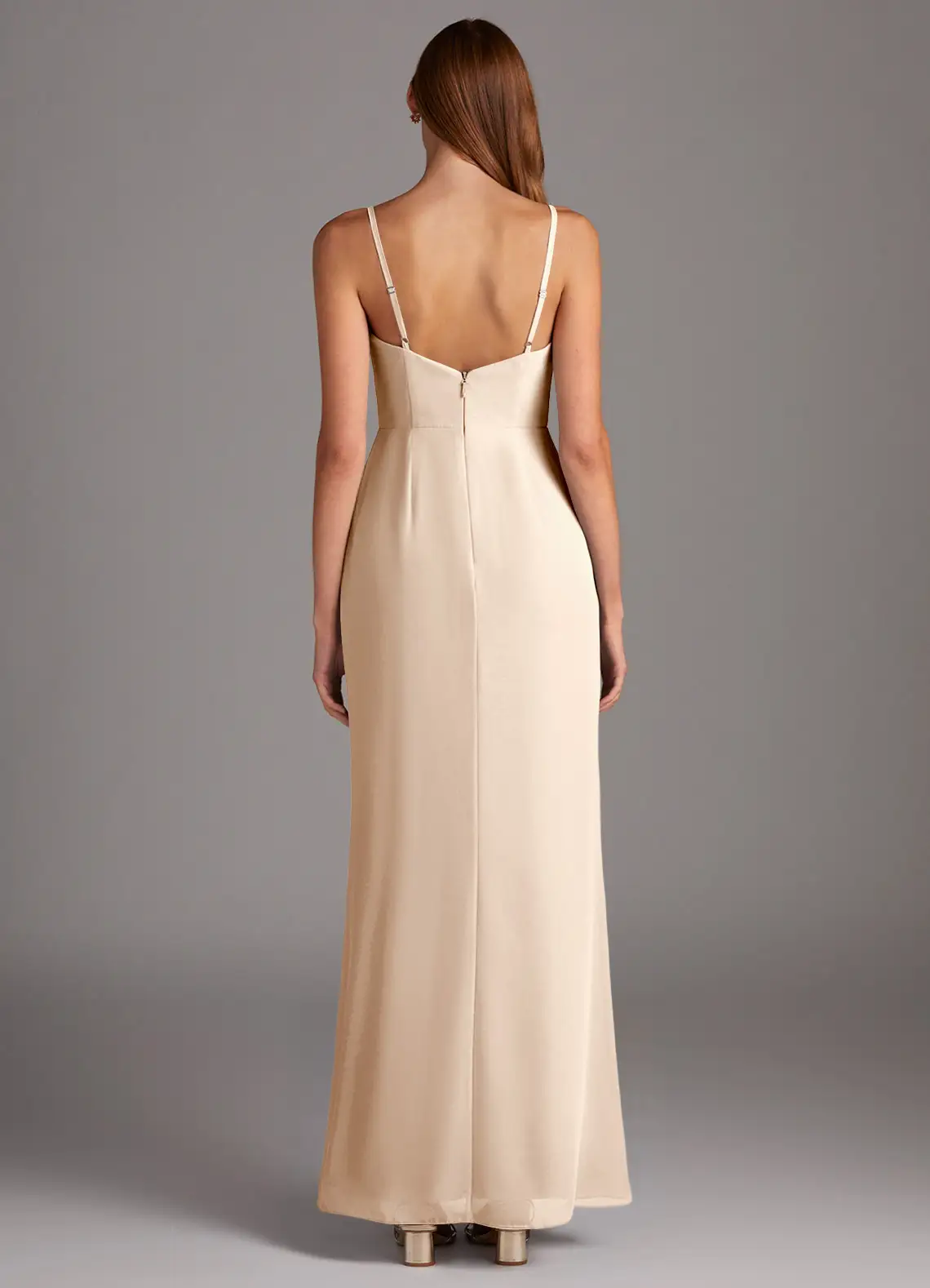 VESTIDO DE FIESTA LARGO PARA CEREMONIA DAMA DE HONOR - 2
