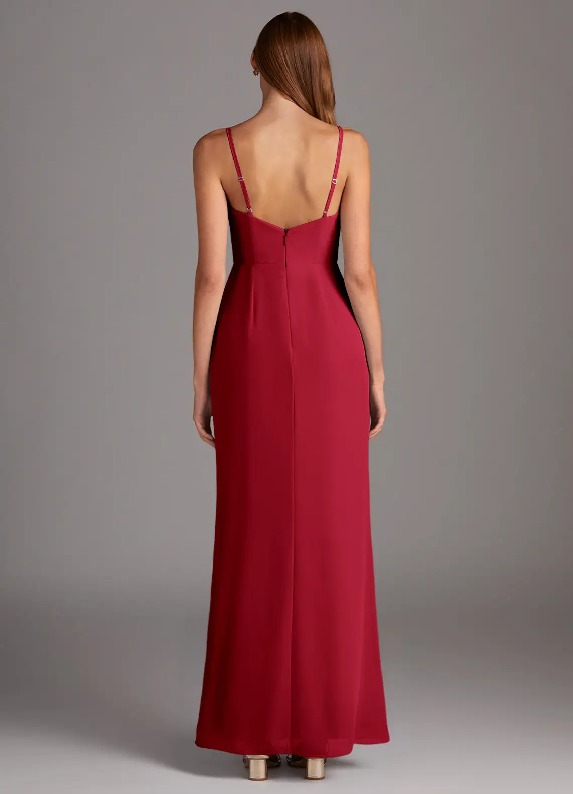 VESTIDO DE FIESTA LARGO PARA CEREMONIA DAMA DE HONOR - 2