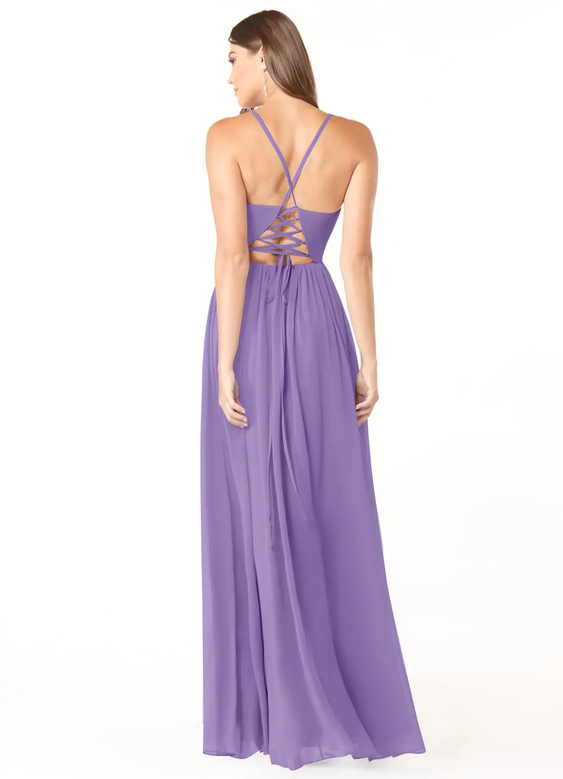 VESTIDO DE FIESTA LARGO ELEGANTE PARA DAMA DE HONOR Y LAGA - 2
