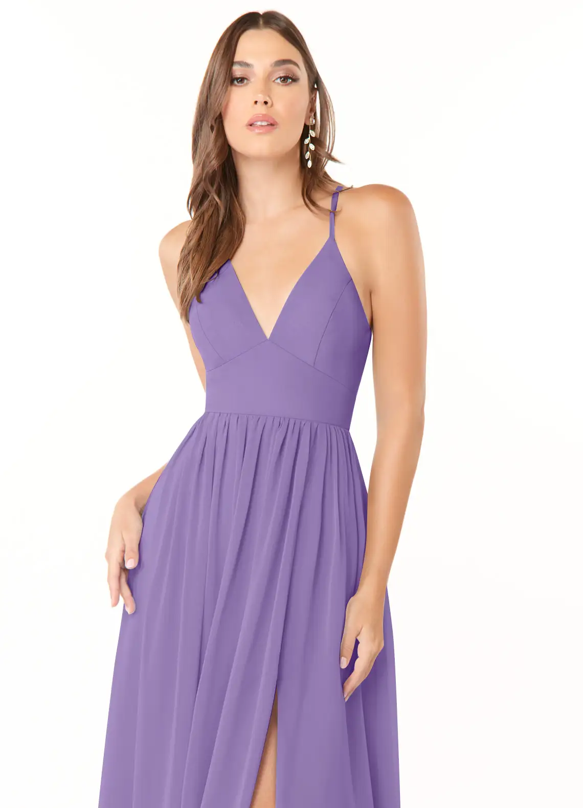 VESTIDO DE FIESTA LARGO ELEGANTE PARA DAMA DE HONOR Y LAGA - 4