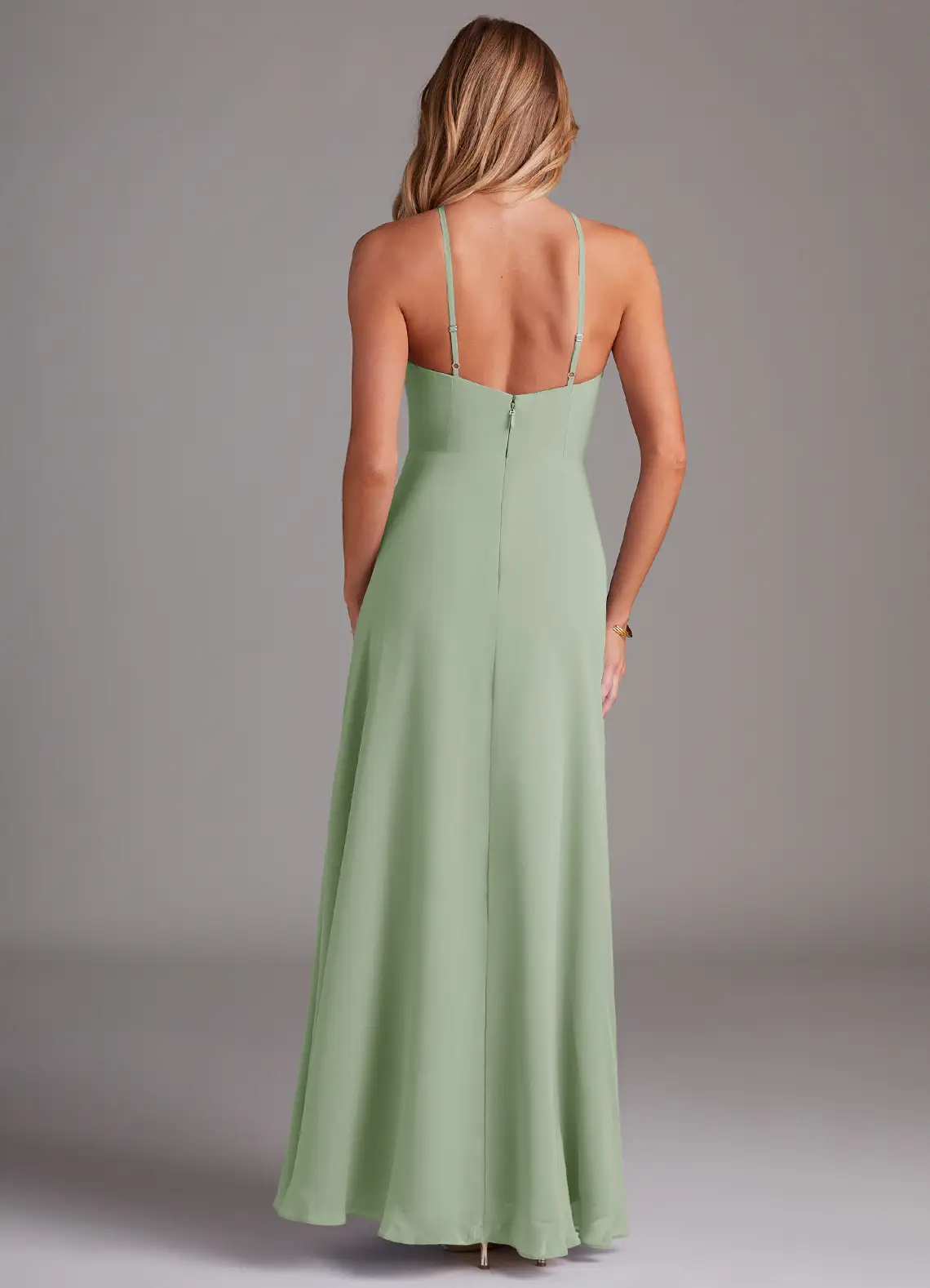 VESTIDO DE FIESTA MUJER ELEGANTE BODAS CEREMONIAS GALA - 3