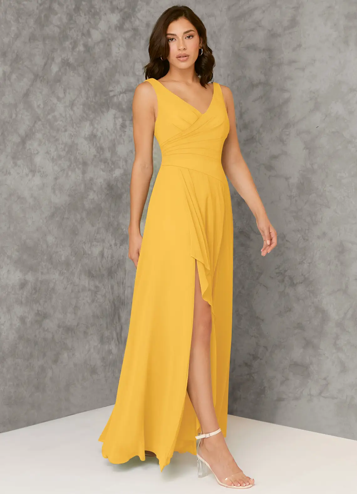 VESTIDO DE FIESTA MUJER ELEGANTE CEREMONIA GALA BODAS - 3