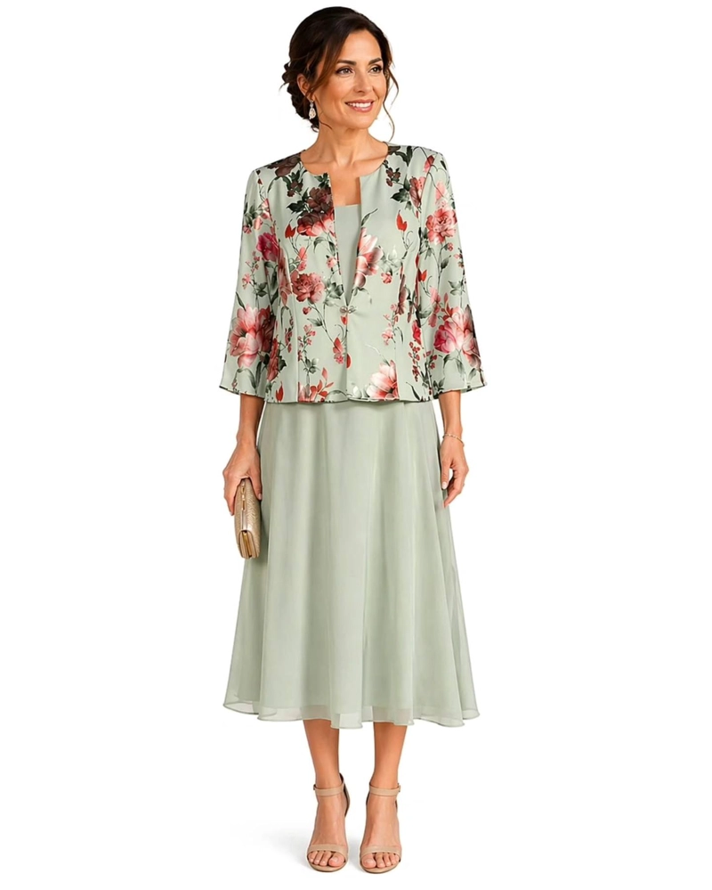 CONJUNTO DOS PIEZAS FIESTA MUJER - 1
