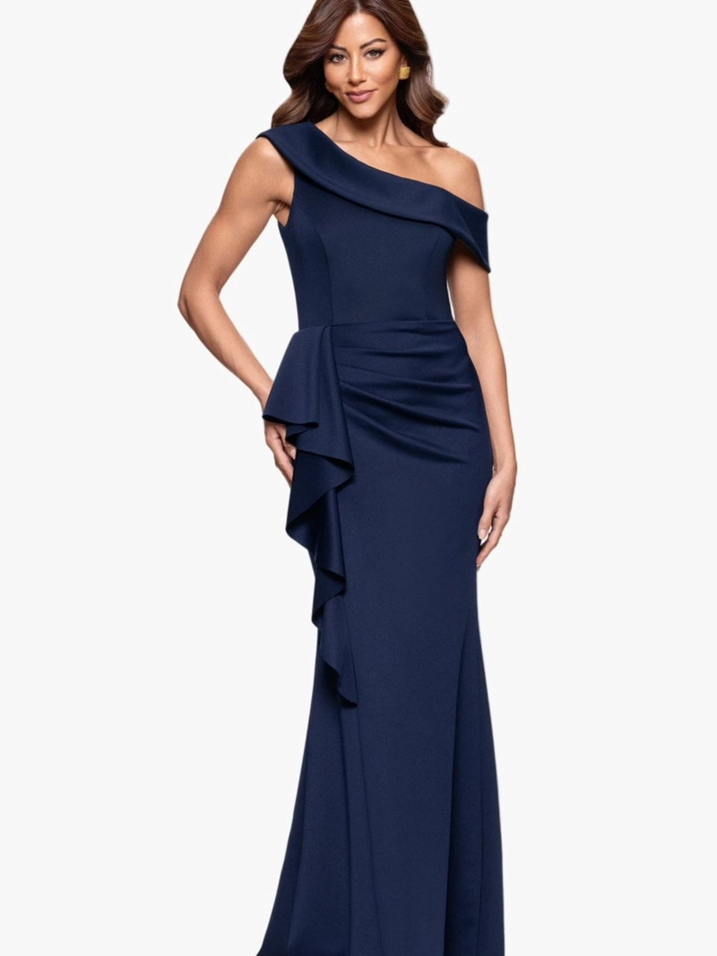 VESTIDO ELEGANTE LARGO MUJER FIESTA GALA BODA - 1