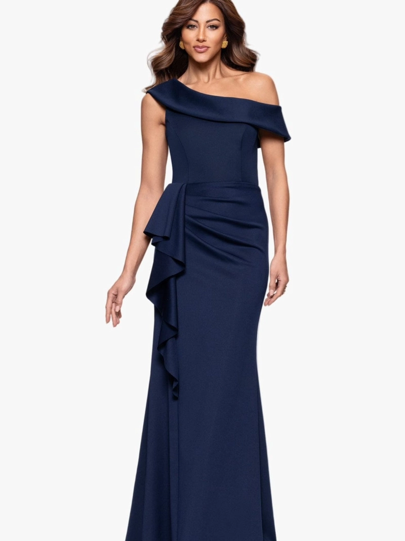 VESTIDO ELEGANTE LARGO MUJER FIESTA GALA BODA - 2