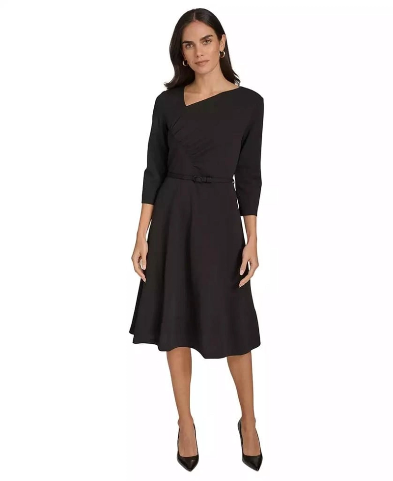 VESTIDO COCTEL ELEGANTE MUJER CORTE A - 1