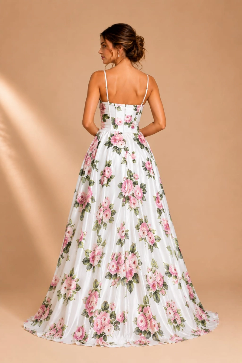 VESTIDO MUJER LARGO FIESTA GALA Y GRADUACION - 4