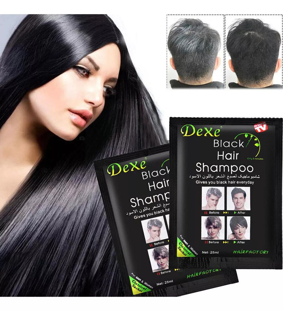PACK 2x1 SHAMPOO CUBRE CANAS NEGRO CERO AMONIACO(20 sachet) - 6