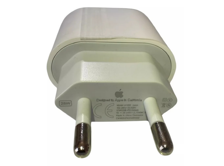 CARGADOR TIPO LIGHTNING A C PARA IPHONE 14 PRO MAX BLANCO - 6