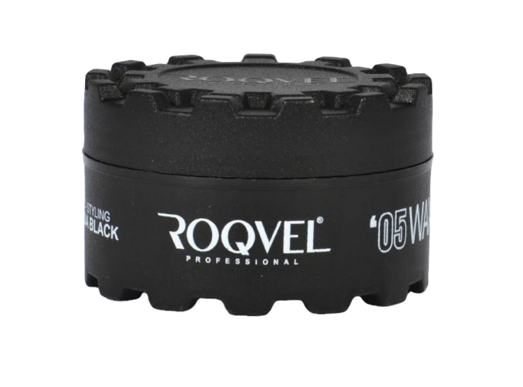 CERA MOLDEADORA ROQVEL AQUA BLACK PARA CABELLO Y BARBA - 1
