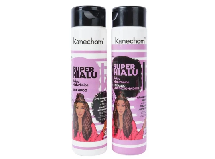 SHAMPOO + ACONDICIONADOR SUPER HIALU CRECIMIENTO KANECHOM - 2