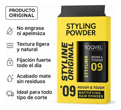 ROQVEL POLVO TEXTURIZADOR STYLING POWDER 09 - 3