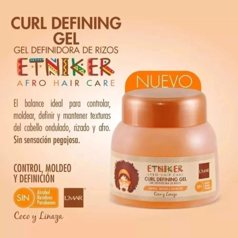 GEL ETNIKER RIZOS ANTI FRIZZ SIN ACARTONAR 300G - 5