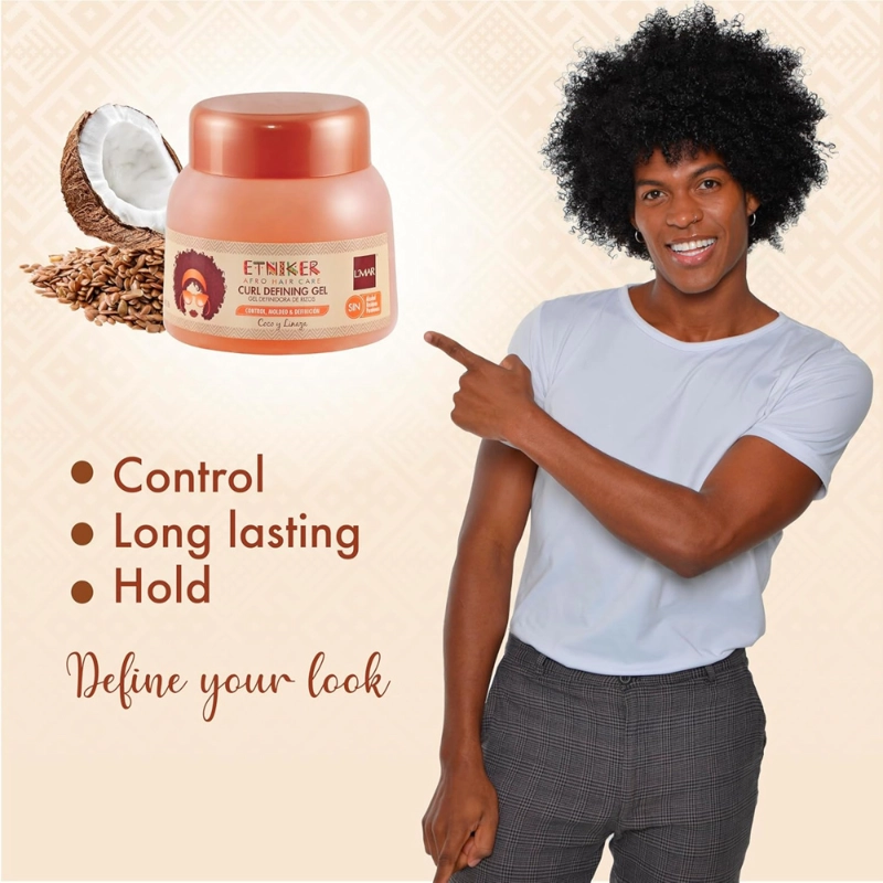 GEL ETNIKER RIZOS ANTI FRIZZ SIN ACARTONAR 300G - 6