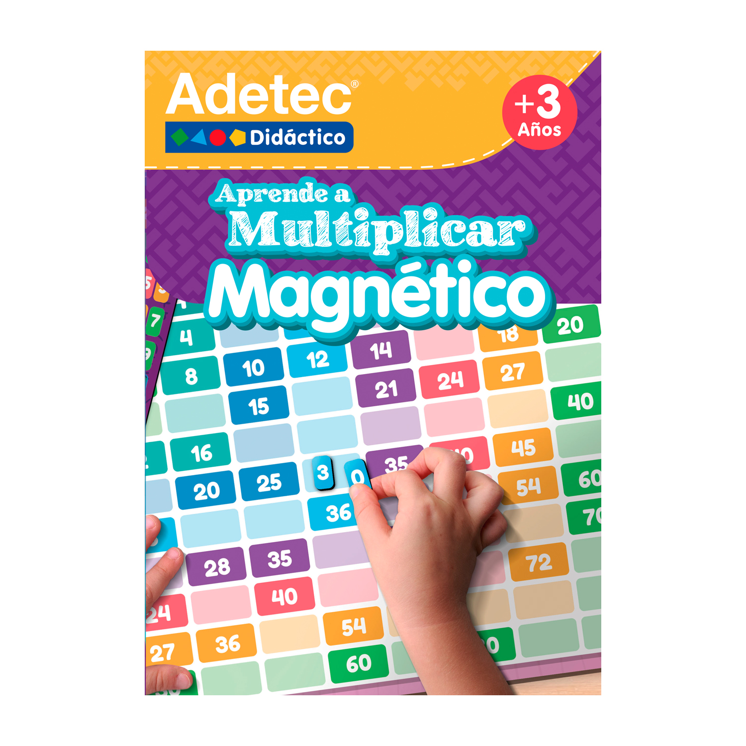 TABLAS MULTIPLICAR LÁMINAS MAGNÉTICAS JUEGA Y APRENDE - 1