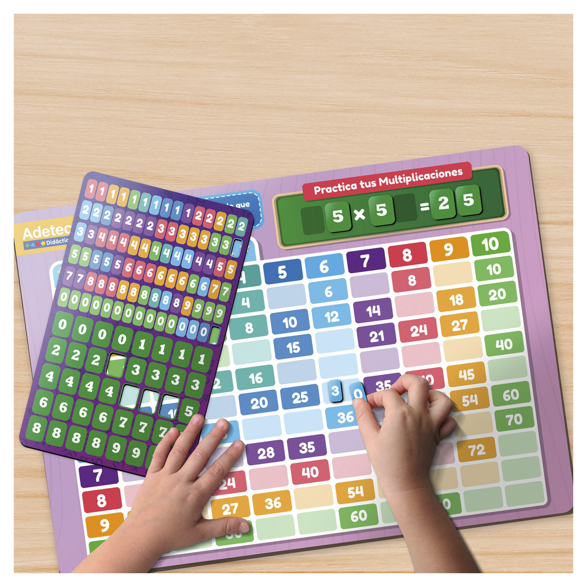 TABLAS MULTIPLICAR LÁMINAS MAGNÉTICAS JUEGA Y APRENDE - 3