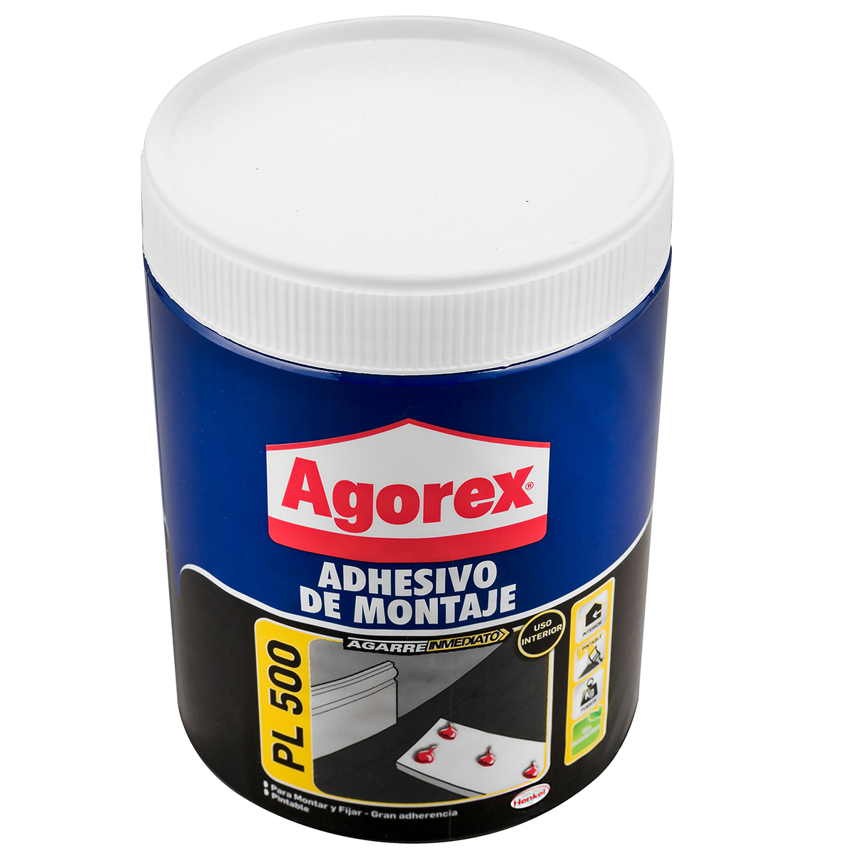 PEGAMENTO ADHESIVO DE MONTAJE AGOREX 800 G - 5