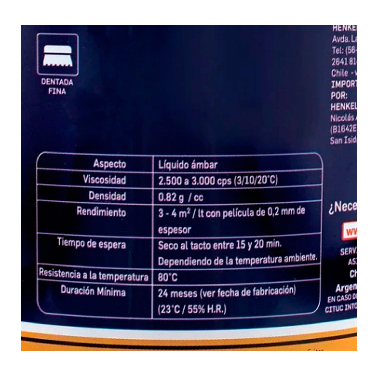 PEGAMENTO ADHESIVO DE CONTACTO HENKEL ADHESIVES MULTIUSO AGOREX-60 1 GALON - 4