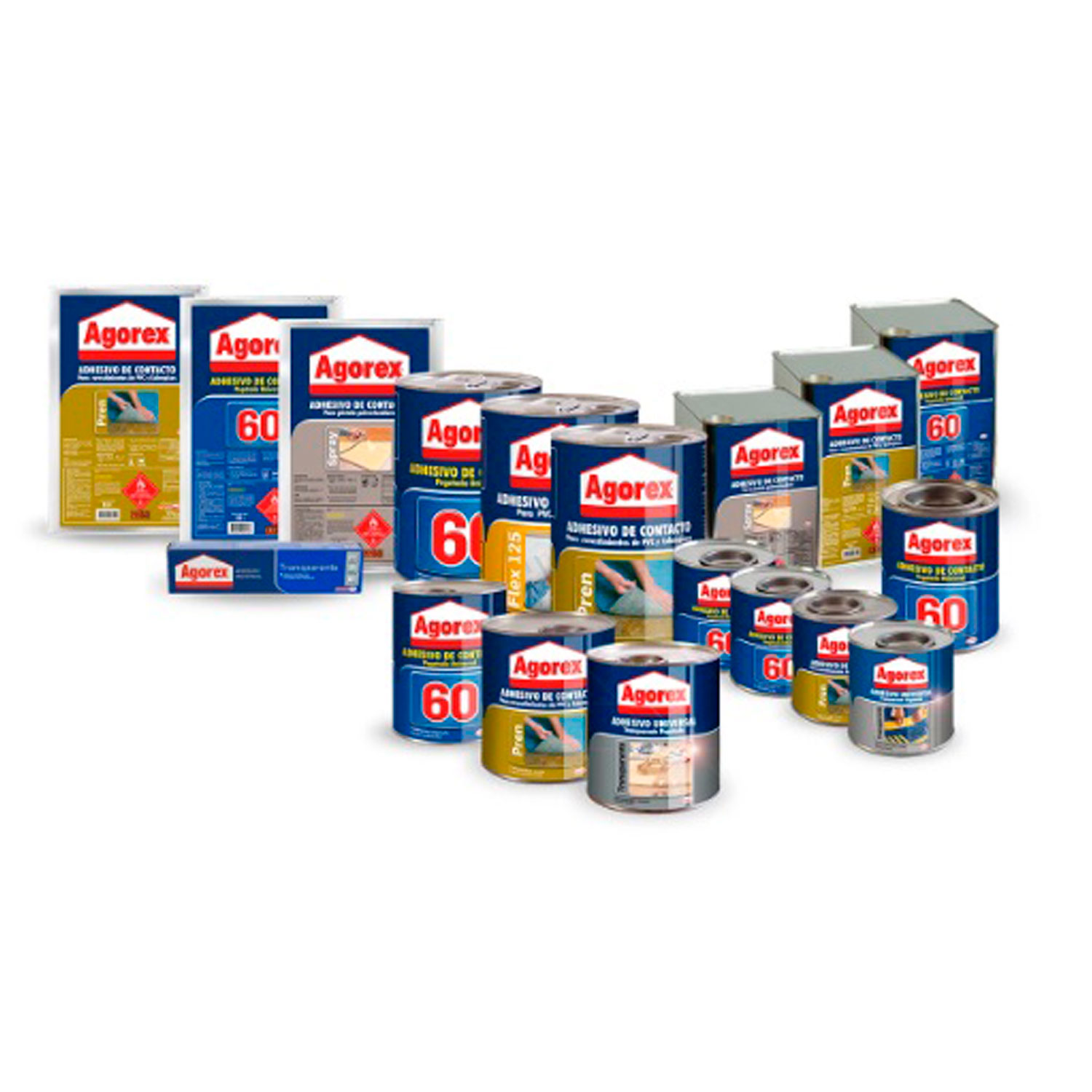 PEGAMENTO ADHESIVO DE CONTACTO HENKEL ADHESIVES MULTIUSO AGOREX-60 1 GALON - 6