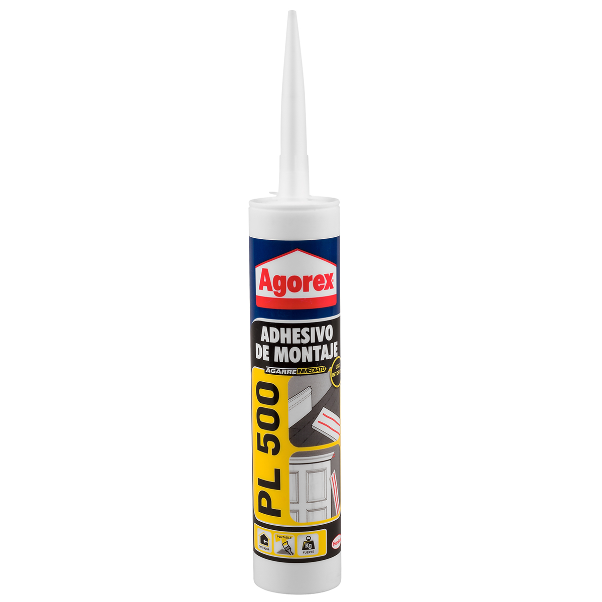 PEGAMENTO ADHESIVO DE MONTAJE PL500 AGOREX 370GR - 2