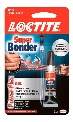 PEGAMENTO UÑAS HENKEL ADHESIVES LOCTITE FLEX GEL 2G - 2